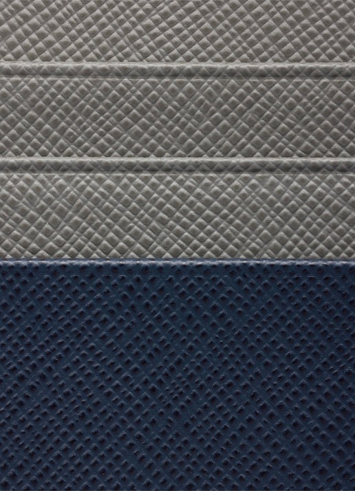 Prada Pasjeshouder van leer met logo - detail 3 donkerblauw
