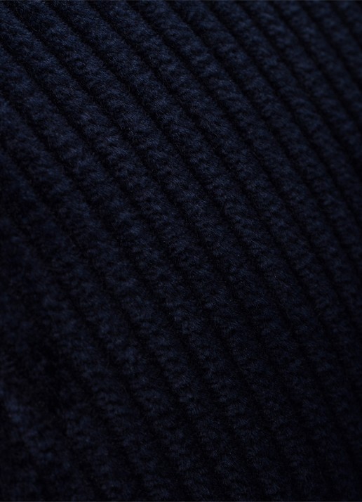 Prada Pet van corduroy - detail 3 donkerblauw