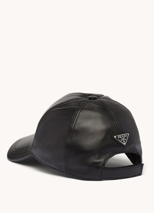 Prada Pet van leer  - achterkant 2 zwart