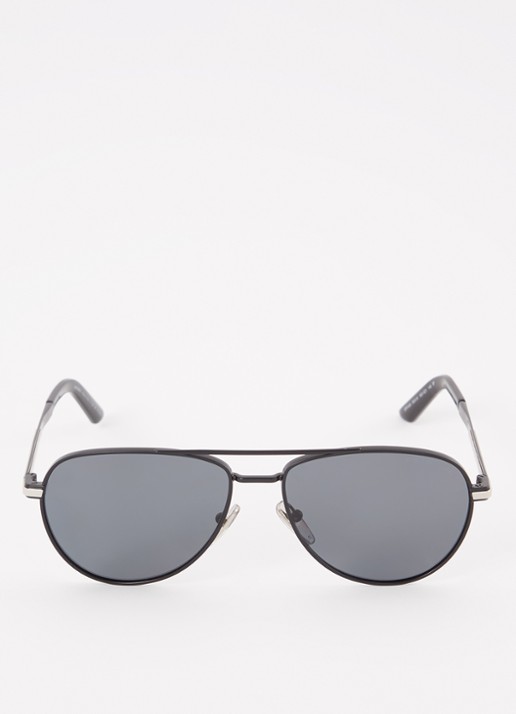Prada Piloten zonnebril gepolariseerd PRA54S - detail 3 zwart