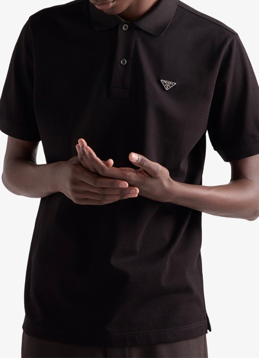 Prada Polo van piqué katoen