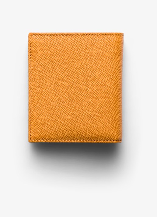 Prada Portemonnee van kalfsleer - achterkant 3 orange
