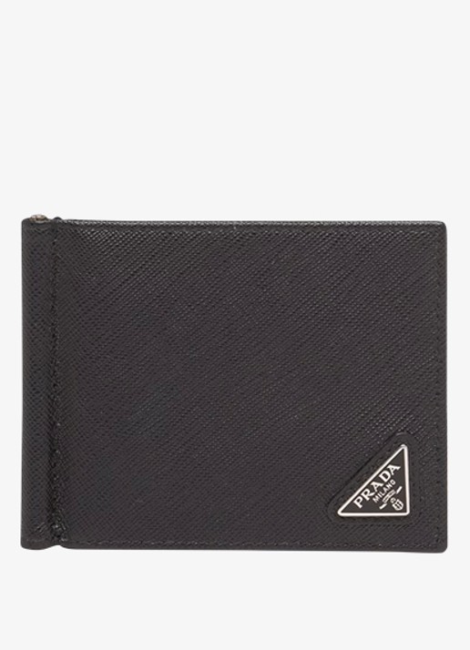 Prada Portemonnee van leer
