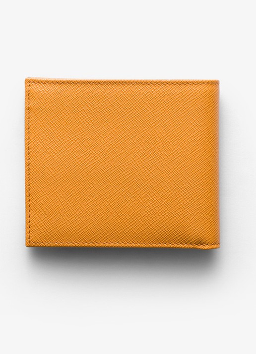 Prada Portemonnee van leer - achterkant 4 orange