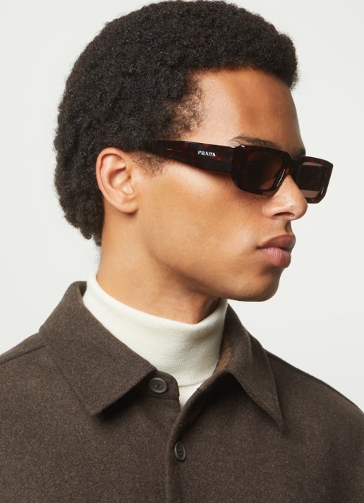 Prada PRADA *PR 06YS  TRT SHN BRN - voorkant 2 donkerbruin