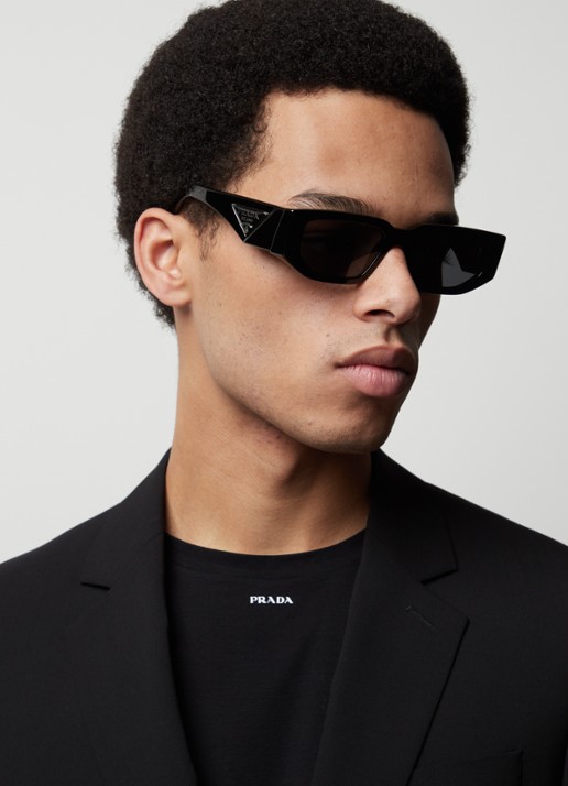 Prada Prada *PR 09ZS  BLK SHN GRY - voorkant 5 zwart