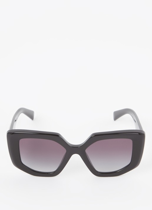 Prada Prada *PR 14ZS  BLK SHN BLU G - detail 3 zwart