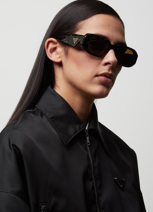 Prada Prada *PR 17WS  BLK SHN BRN - voorkant 2 zwart