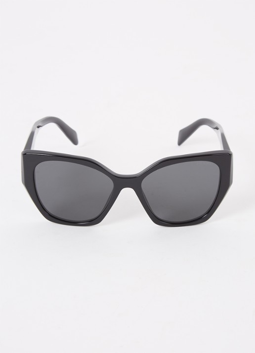 Prada Prada *PR 19ZS  BLK SHN GRY - voorkant 2 zwart