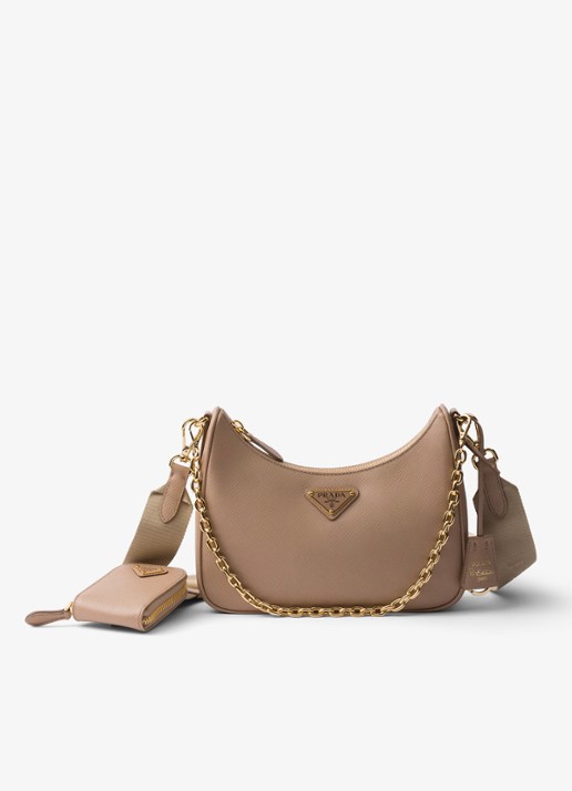 Prada Prada Re-Edition 2005 crossbodytas van leer