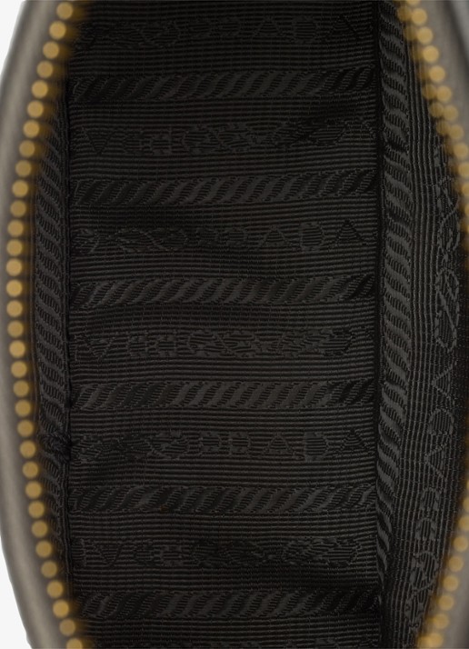 Prada Prada Re-Edition 2005 crossbodytas van leer - detail 3 grijs