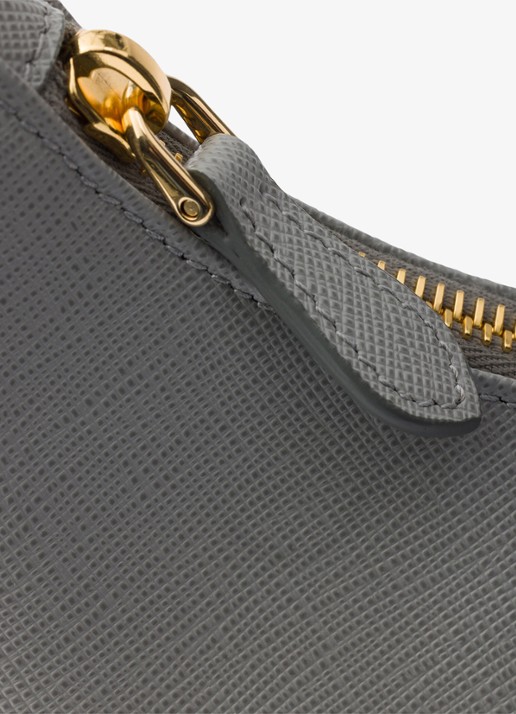 Prada Prada Re-Edition 2005 crossbodytas van leer - detail 4 grijs