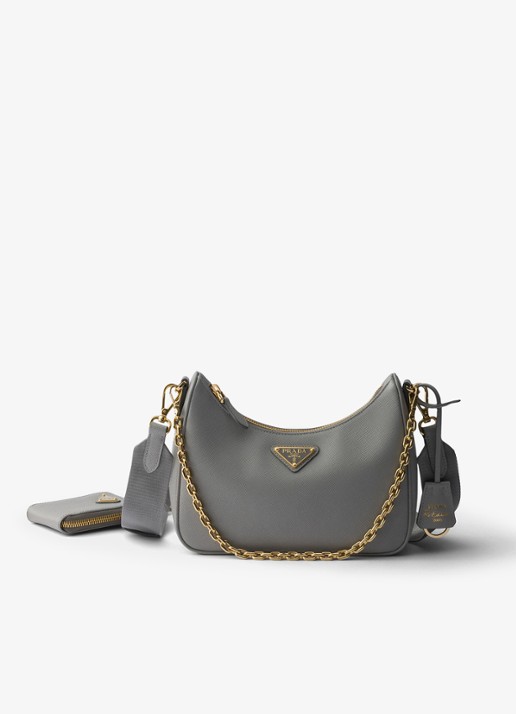 Prada Prada Re-Edition 2005 crossbodytas van leer