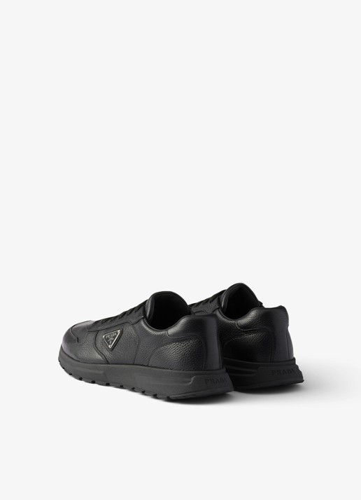 Prada Prax 2.0 sneaker van leer - achterkant 5 zwart