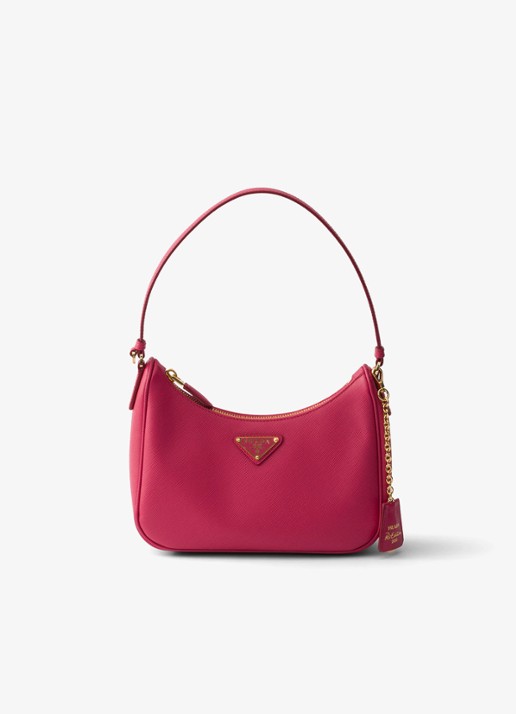 Prada Re-Edition 2005 Mini schoudertas van kalfsleer