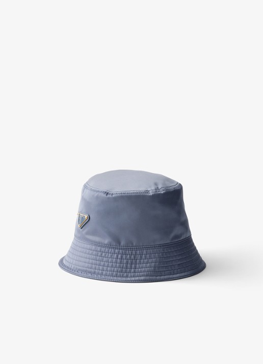 Prada Re-Nylon bucket hoed met logo