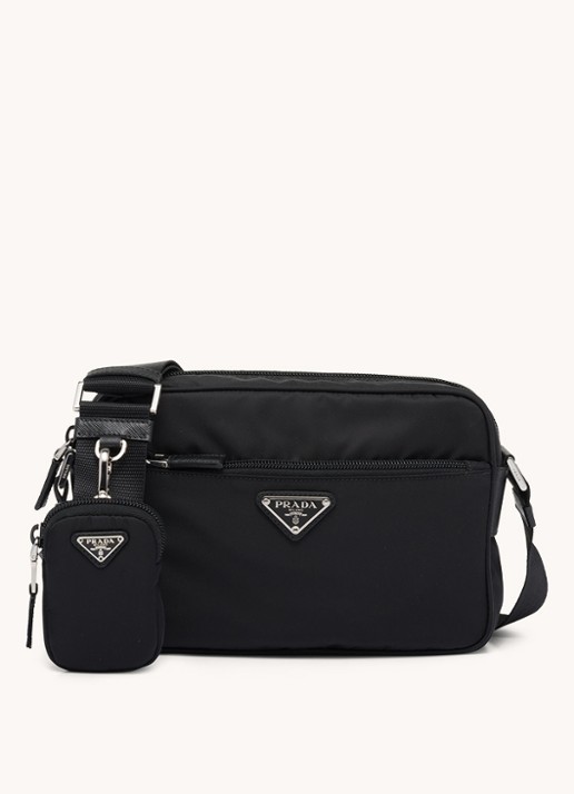 Prada Re-Nylon crossbodytas met logo