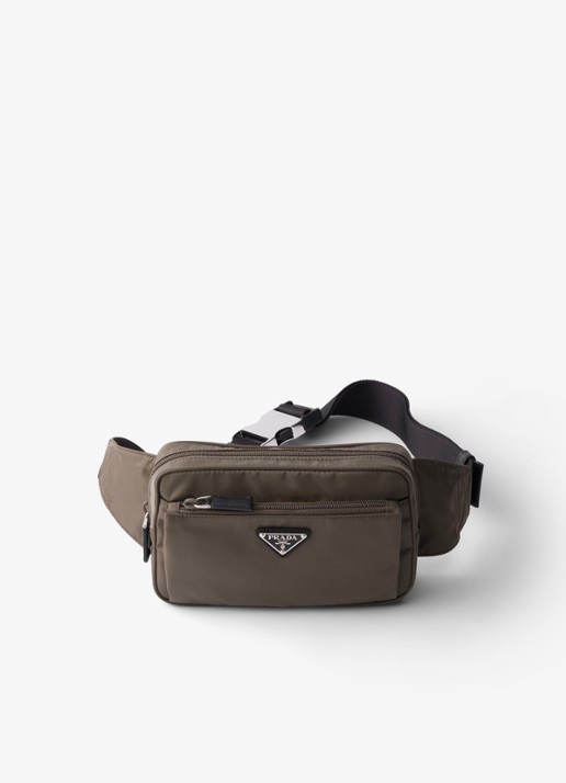 Prada Re-Nylon heuptas met leren details