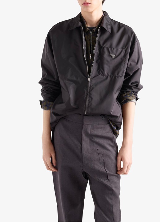 Prada Re-Nylon jack met borstzak