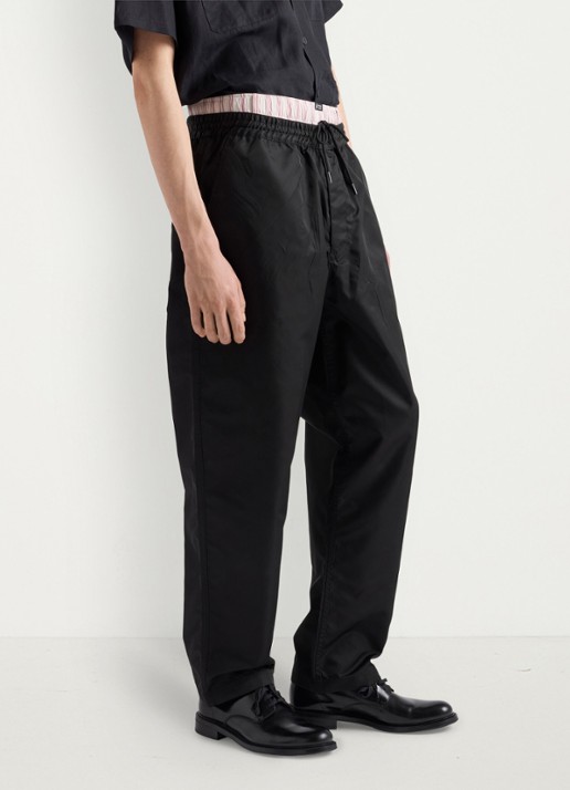 Prada Re-Nylon loose fit broek met steekzakken