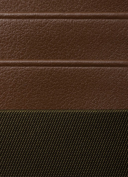 Prada Re-Nylon pasjeshouder met leren details - detail 3 groen