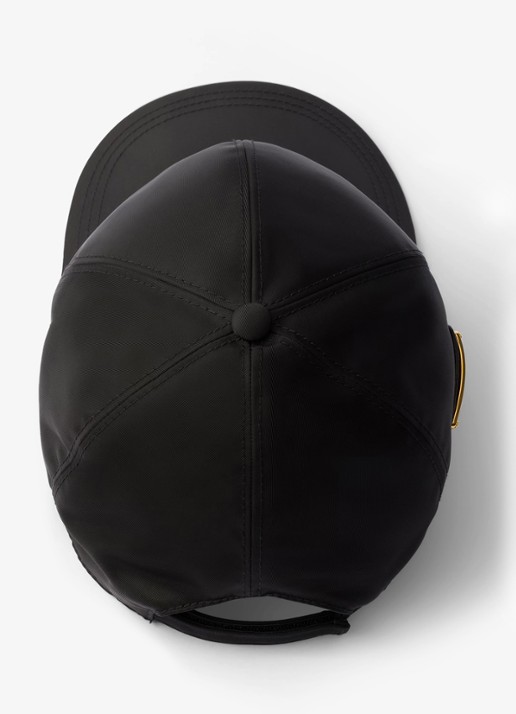 Prada Re-Nylon pet met logo - achterkant zwart