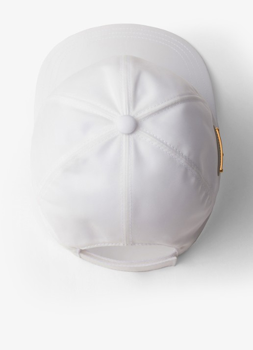 Prada Re-Nylon pet met logo - achterkant 2 wit