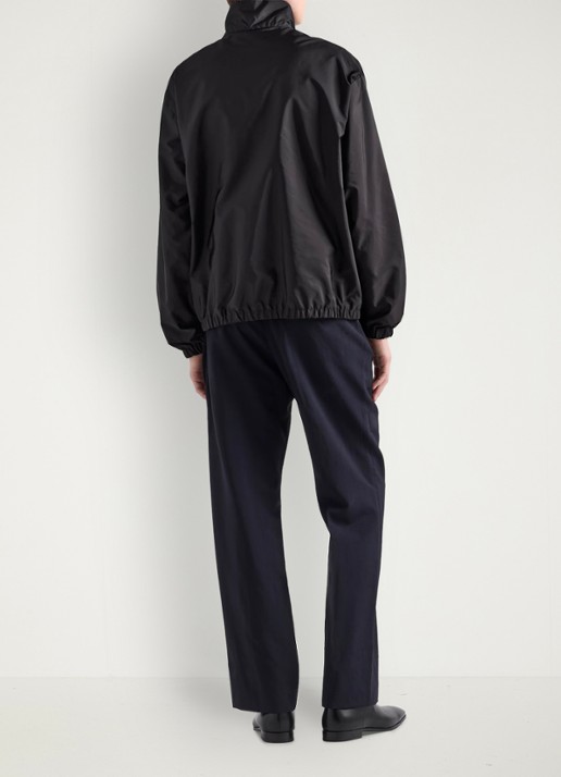 Prada Re-Nylon reversible jack met ritszakken - achterkant 3 zwart