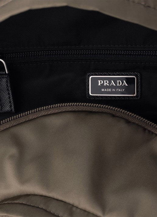 Prada Re-Nylon rugzak met logo - detail 4 