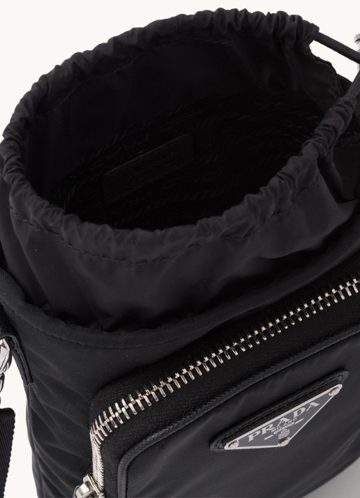 Prada Re-Nylon smartphone case - detail 5 zwart