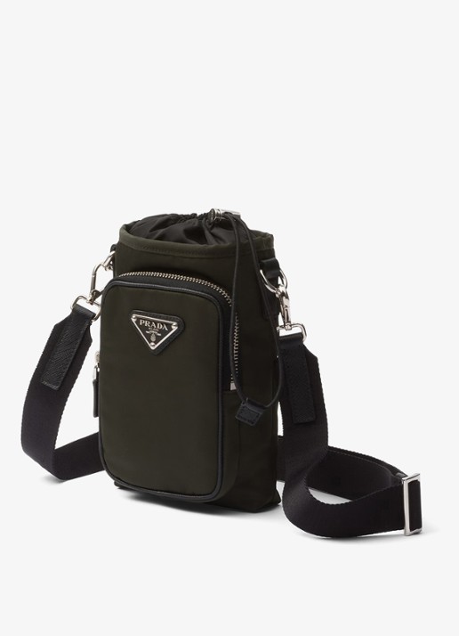 Prada Re-Nylon smartphone case - detail 4 groen