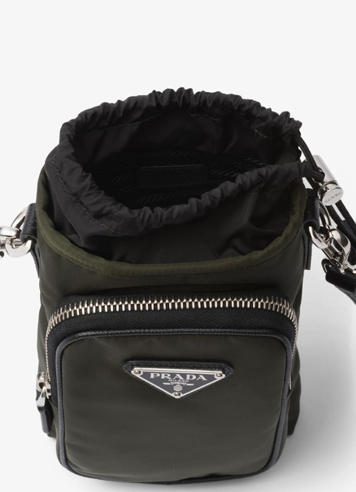 Prada Re-Nylon smartphone case - detail 5 groen
