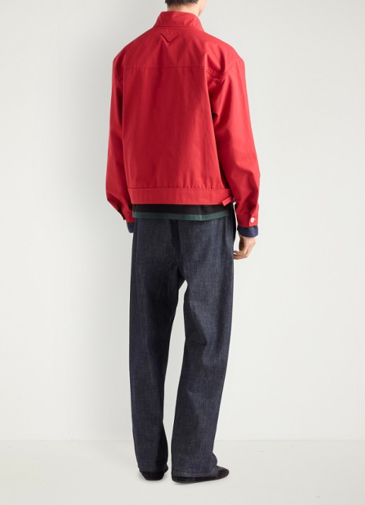 Prada Regular fit jeans met donkere wassing - achterkant 3 indigo