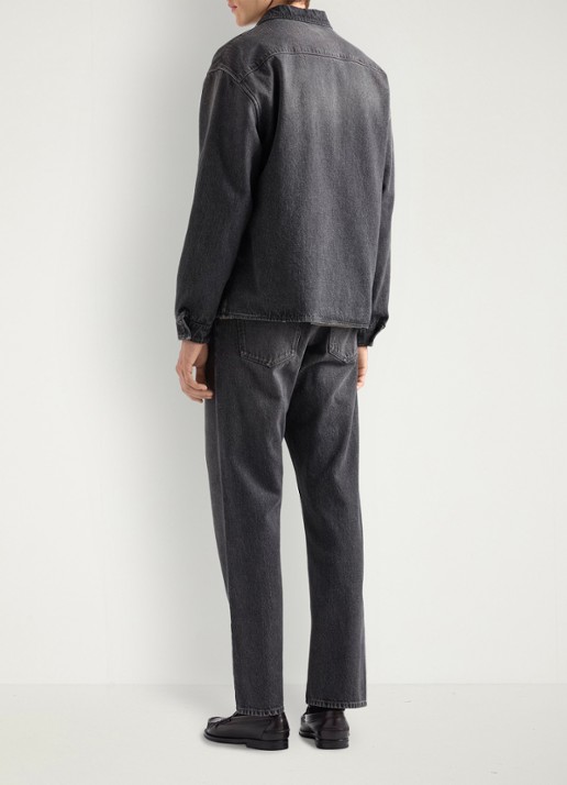 Prada Regular fit jeans met gekleurde wassing - achterkant zwart