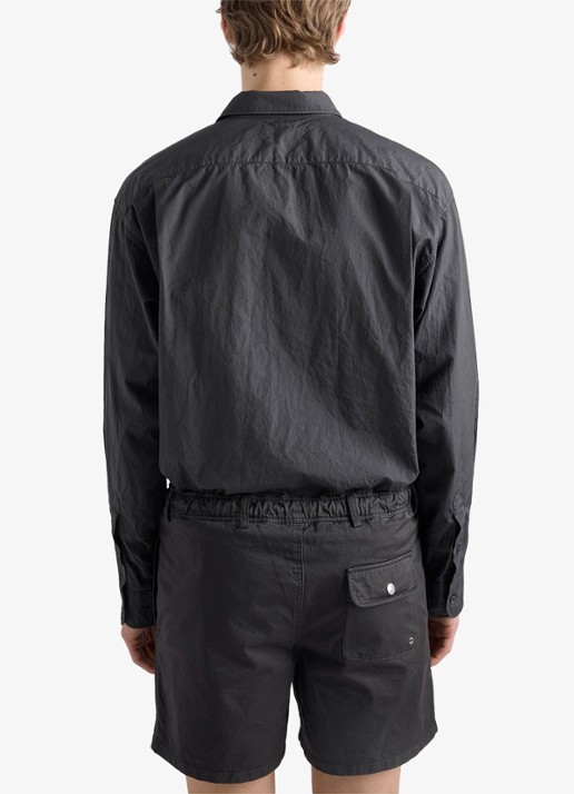 Prada Regular fit overhemd met borstzak - achterkant 3 donkergrijs