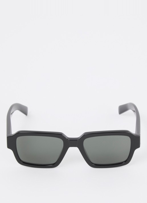 Prada Retro zonnebril gepolariseerd PR02ZS  - detail 2 zwart