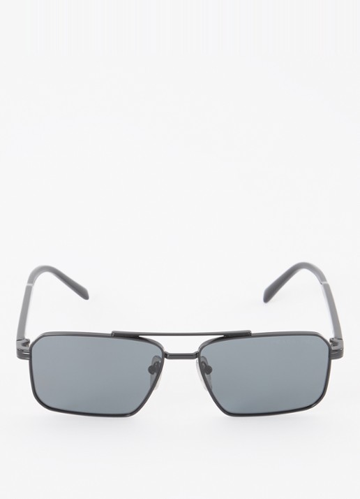 Prada Retro zonnebril gepolariseerd PRA57S - detail zwart