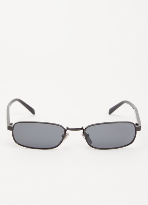 Prada Retro zonnebril gepolariseerd PRB54S - detail 2 zwart