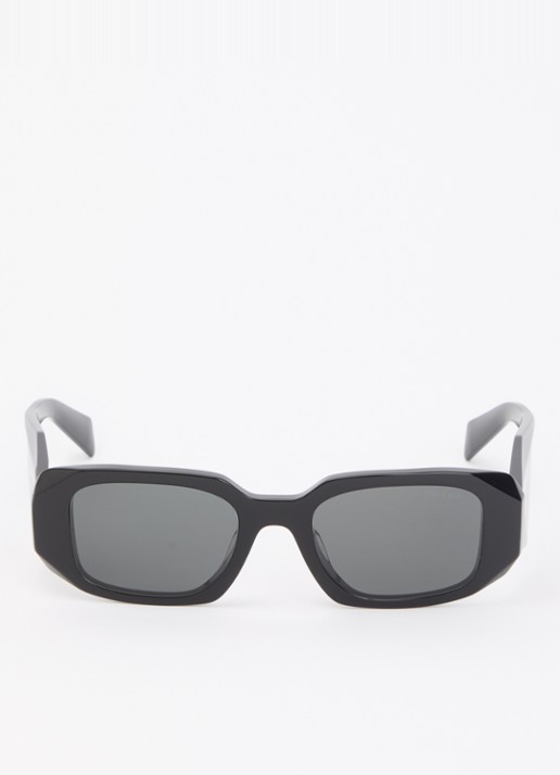 Prada Retro zonnebril PR 17WSF - detail 2 zwart