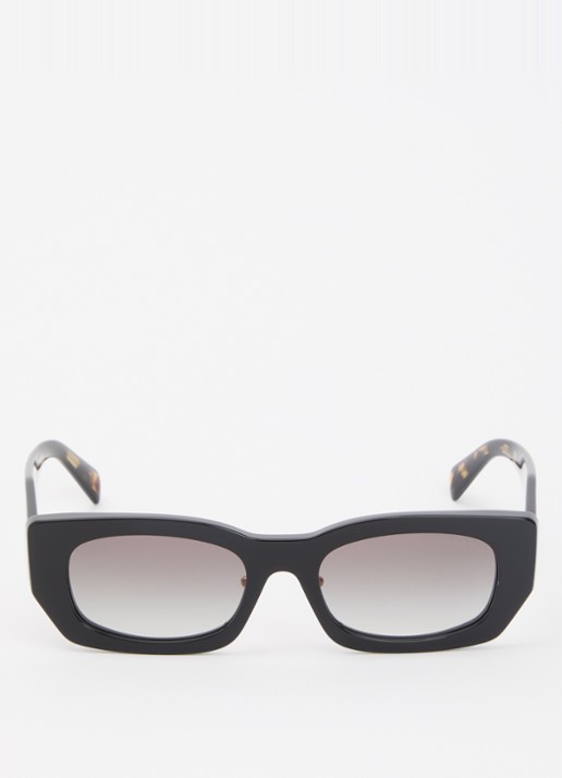 Prada Retro zonnebril PR B05SF - detail 2 zwart