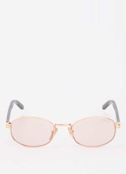 Prada Retro zonnebril PR B53S - detail goud