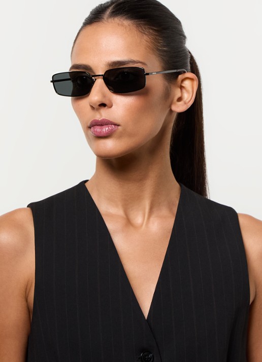 Prada Retro zonnebril PRA60S - voorkant 2 zwart