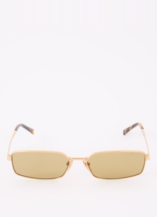 Prada Retro zonnebril PRA60S - detail 3 goud