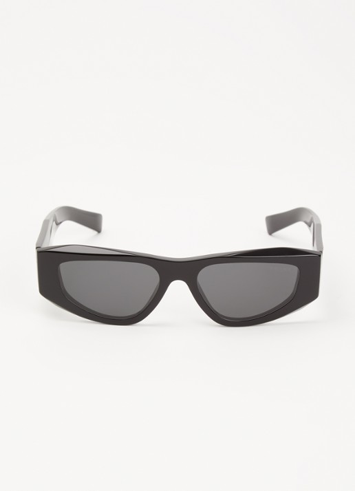 Prada Retro zonnebril PRB19S - detail zwart