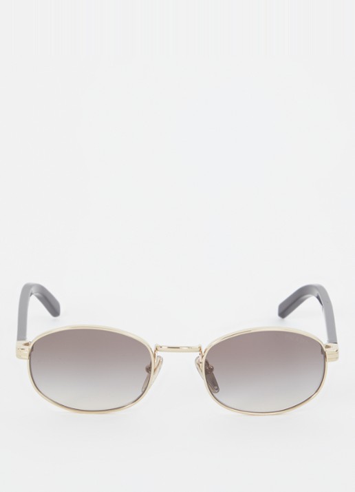 Prada Retro zonnebril PRB53S - detail goud