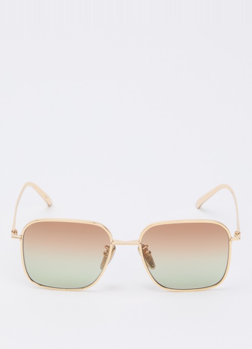 Prada Retro zonnebril PRC54SD - detail 2 goud