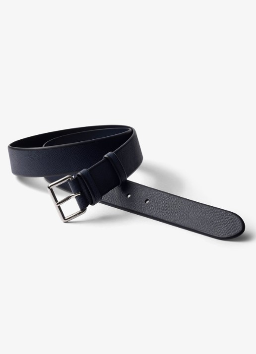 Prada Riem van kalfsleer - voorkant 2 donkerblauw