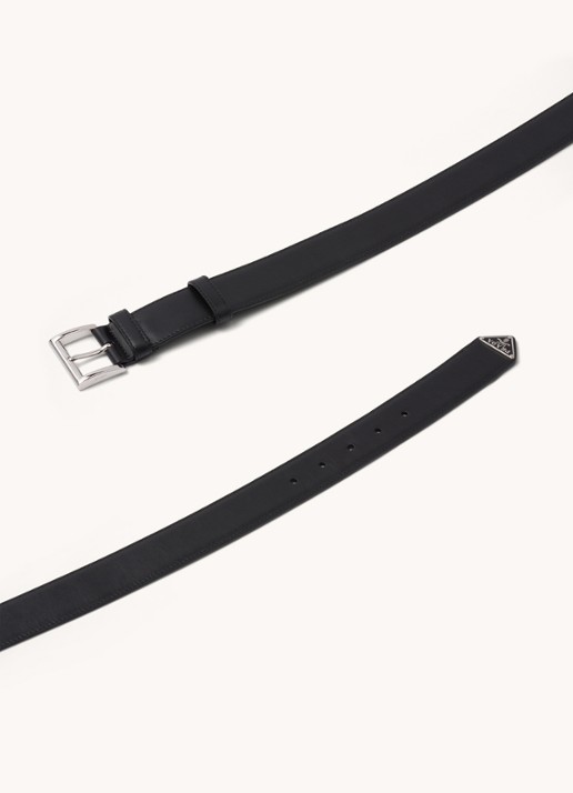 Prada Riem van leer - detail 3 zwart