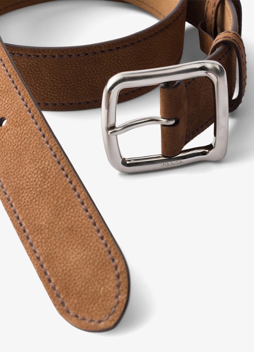 Prada Riem van nubuck - detail 3 bruin