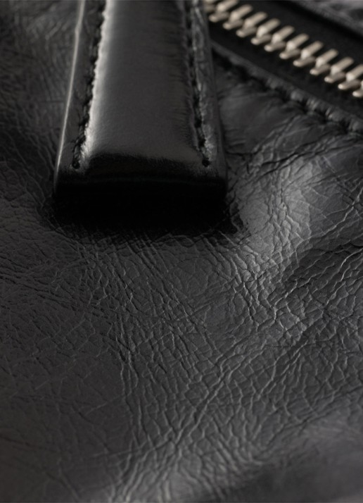 Prada Schoudertas van kalfsleer - detail 5 zwart